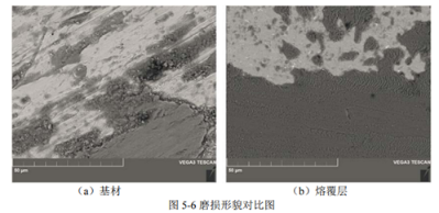 磨损形貌对比图